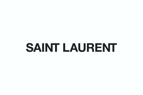 saint laurent font.